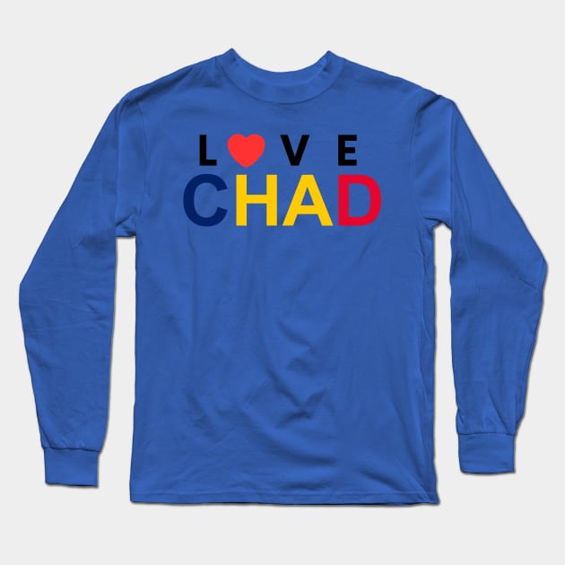 Chad Long Sleeve T-Shirt by Amharic Avenue